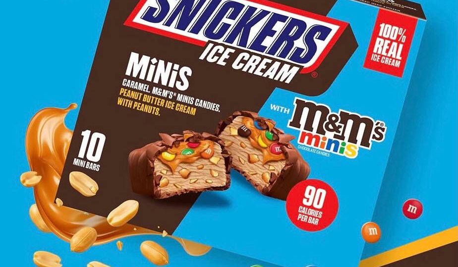 Snickers дропнул мороженку с M&M’s