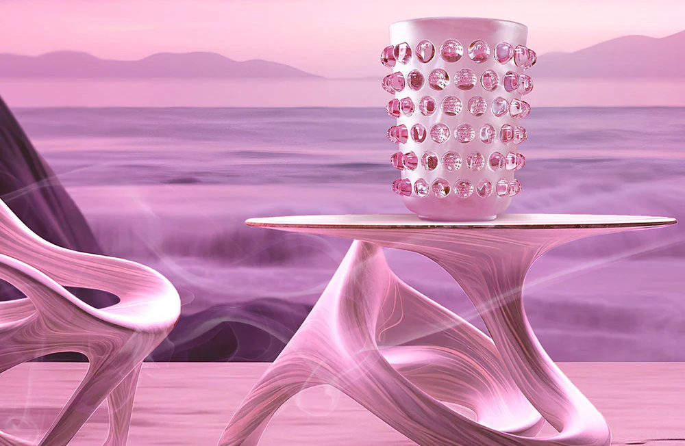     Фантазийный интерьер с вазой Lalique.    
 Фото: пресс-служба