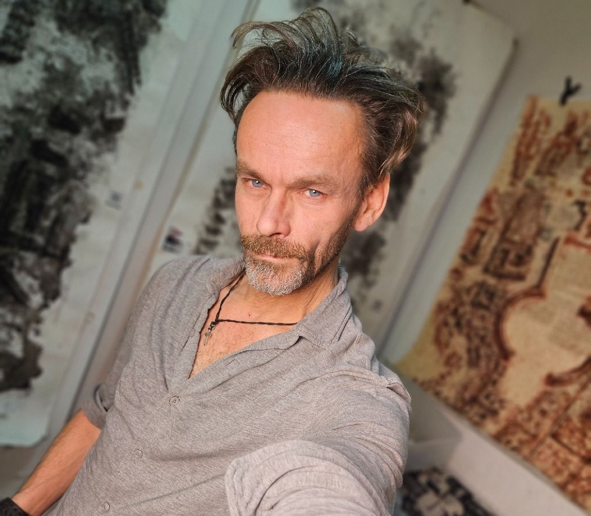    Эдуард Кичигин (фото: Telegram @drawing_arch)