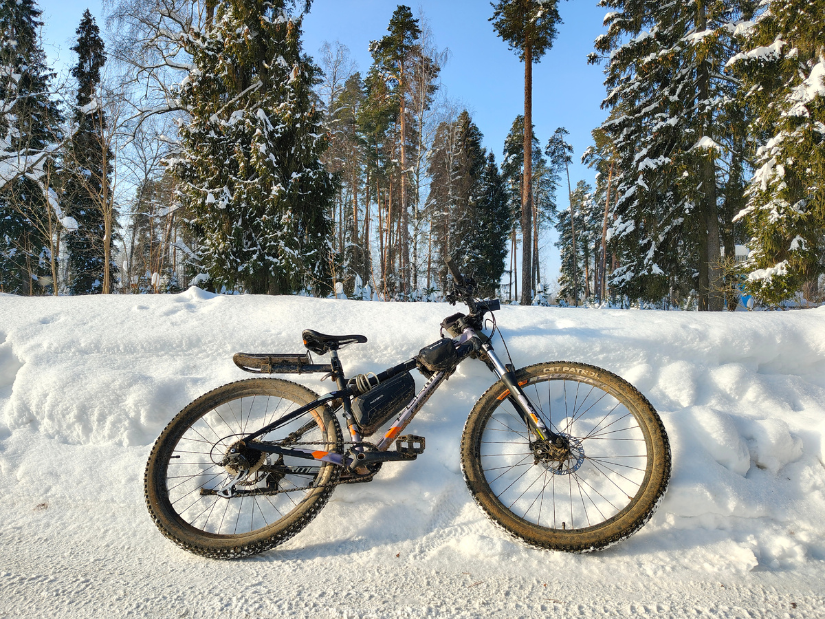 Велик на месте старта