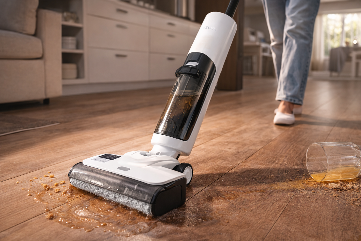 Ручной моющий пылесос беспроводной