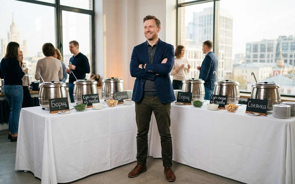 Почему кейтеринг раньше избегал супов / Изображение: AlphaChef