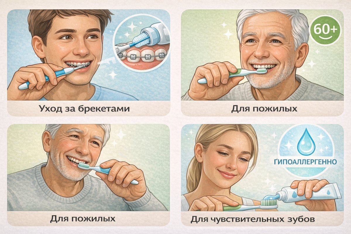 Подбор оптимальной щетки для зубов с учетом индивидуальных особенностей