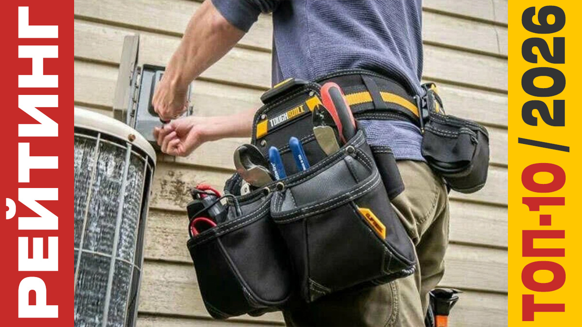 ТОП-10 Поясов для инструментов 2026 года: Рейтинг лучших моделей