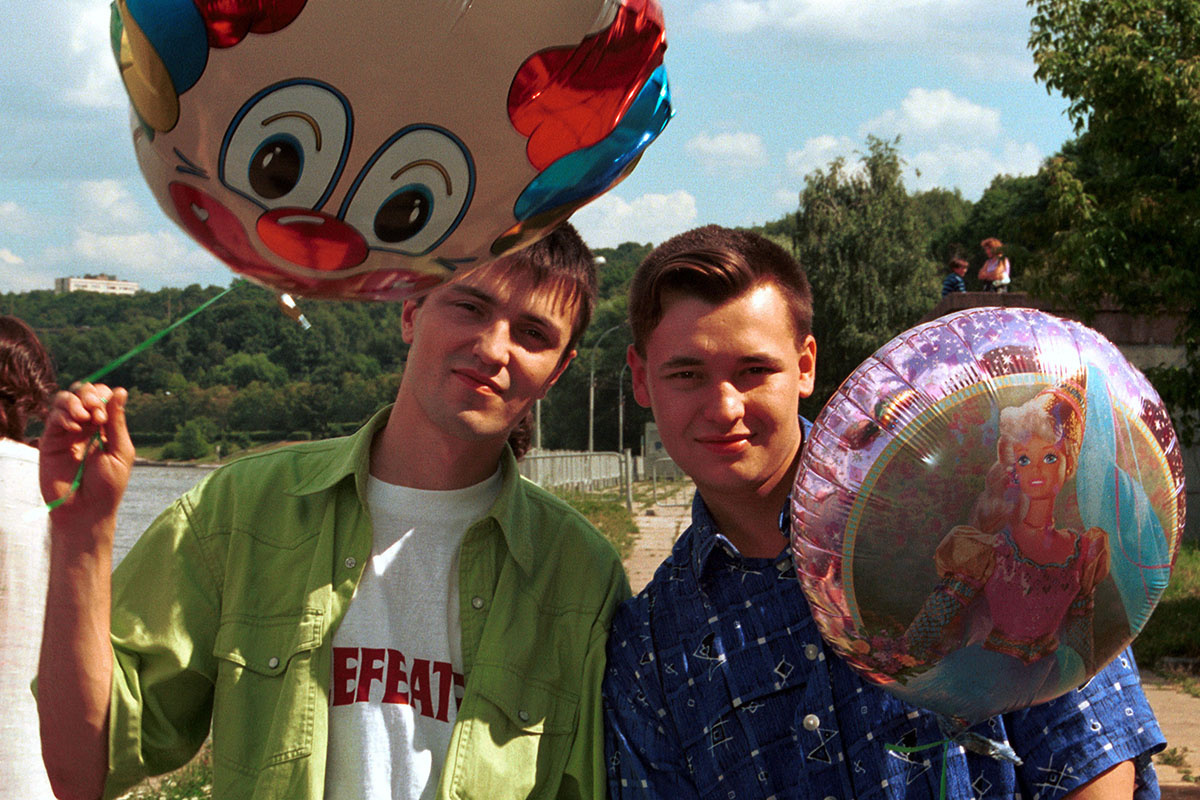 Алексей Потехин и Сергей Жуков, июль 1997 года