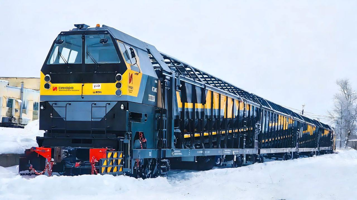 Снегоуборочный поезд ПСС-2П производства «Калугапутьмаш». Источник: СТМ