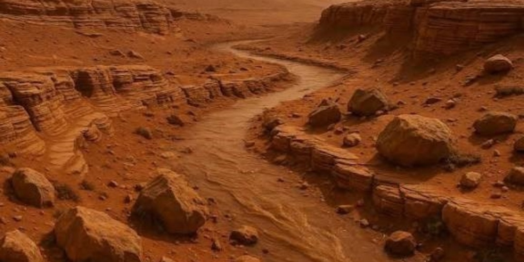 Обнаружили восемь загадочных входов, под землёй на Марсе