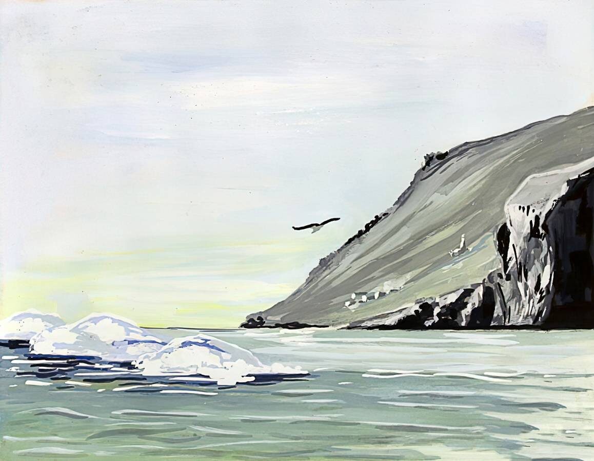     Иван Царьков. Арктика. 1950-е   
undefined