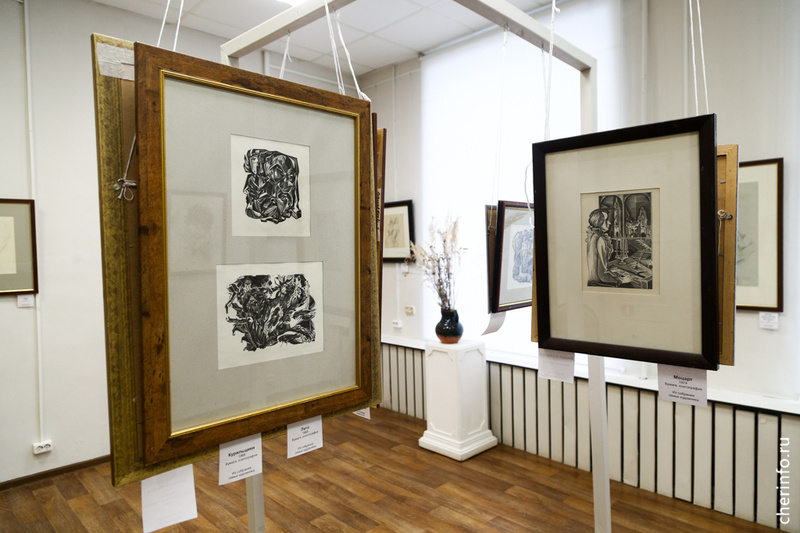    Экспозиция заработала сегодня в Художественном музее на Советском, 30а. На выставке представлено больше 50 работ художника.