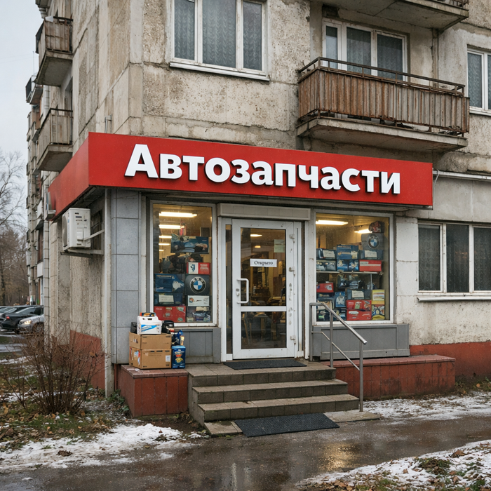 Магазин автозапчастей "у дома" в формате самозанятости