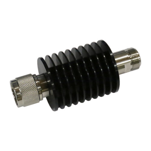 Пример коаксиального RF-аттенюатора, используемого для радиочастотных сигналов