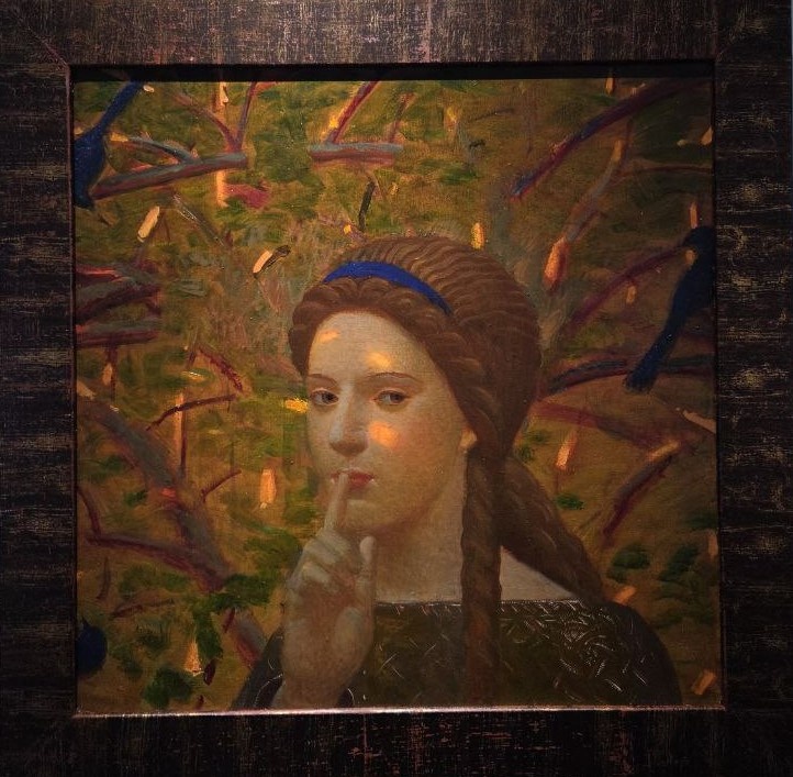 Андрей Ремнев. Ангел Захарии 2007 холст, масло