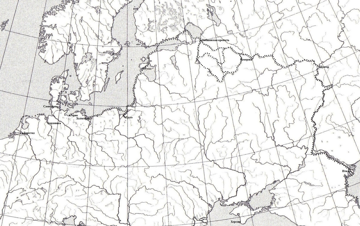Торговый путь в Хазарию и Арабский Халифат в 8-9 веках