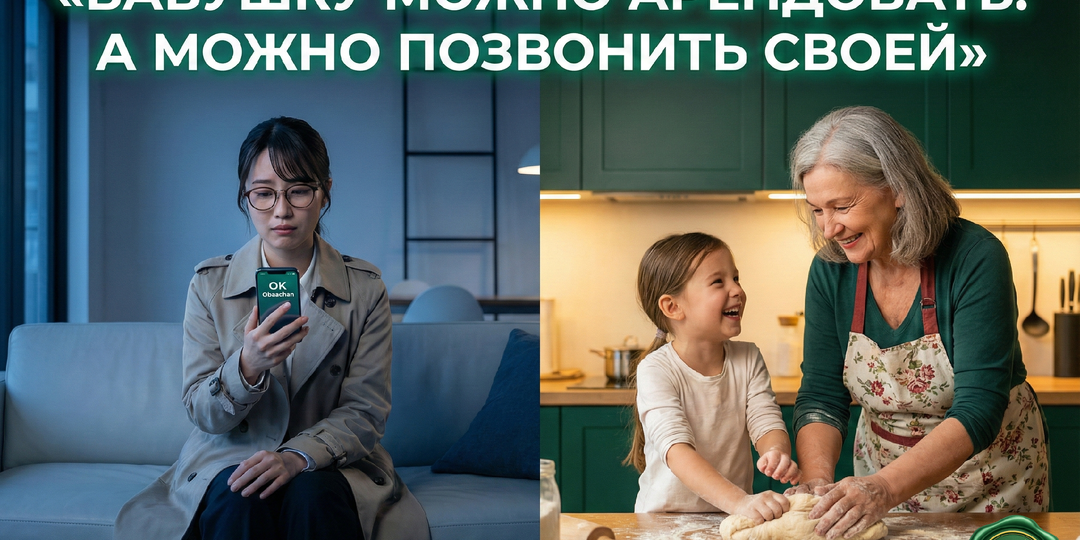 В Японии арендуют бабушек за 1600 рублей в час: что это говорит о нас и наших семьях