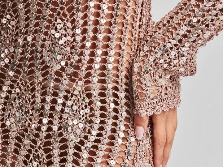 Платье Черри - как связать крючком?