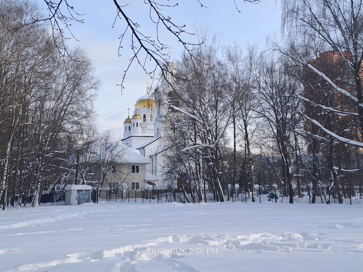 Рядом с домом.