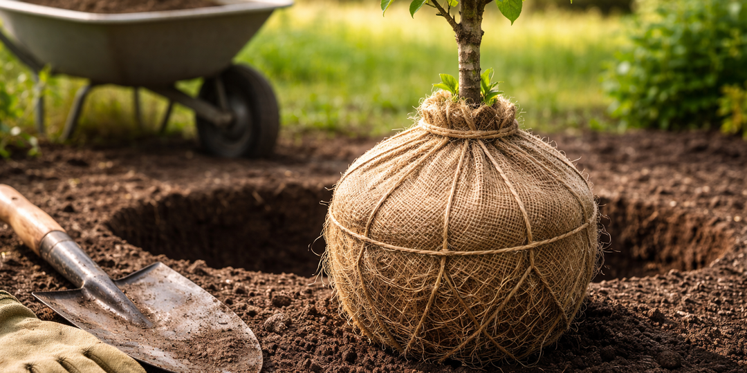 Пересадка деревьев необычным способом: «корневая капсула» вместо ямы на пол-участка.