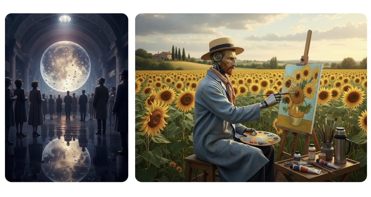 Примеры генераций. Создано через сервис KolerskyAI