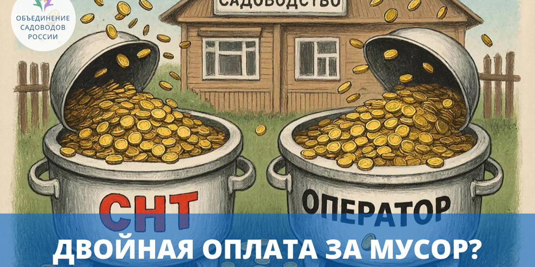 Двойное начисление за вывоз мусор в СНТ