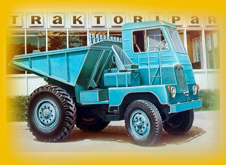 Венгерский самосвал дутра