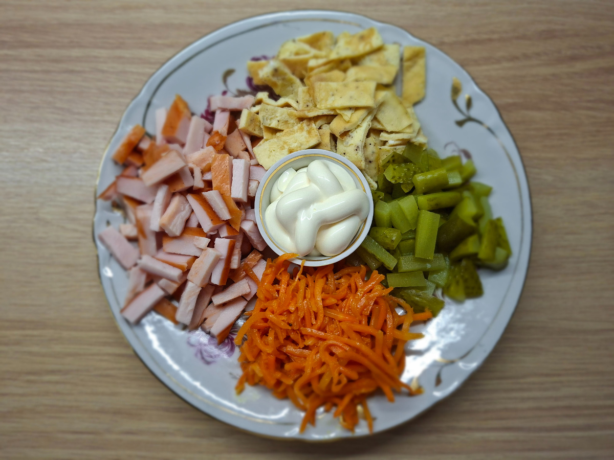 Маринованные огурчики можно заменить консервированными шампиньонами 🔁