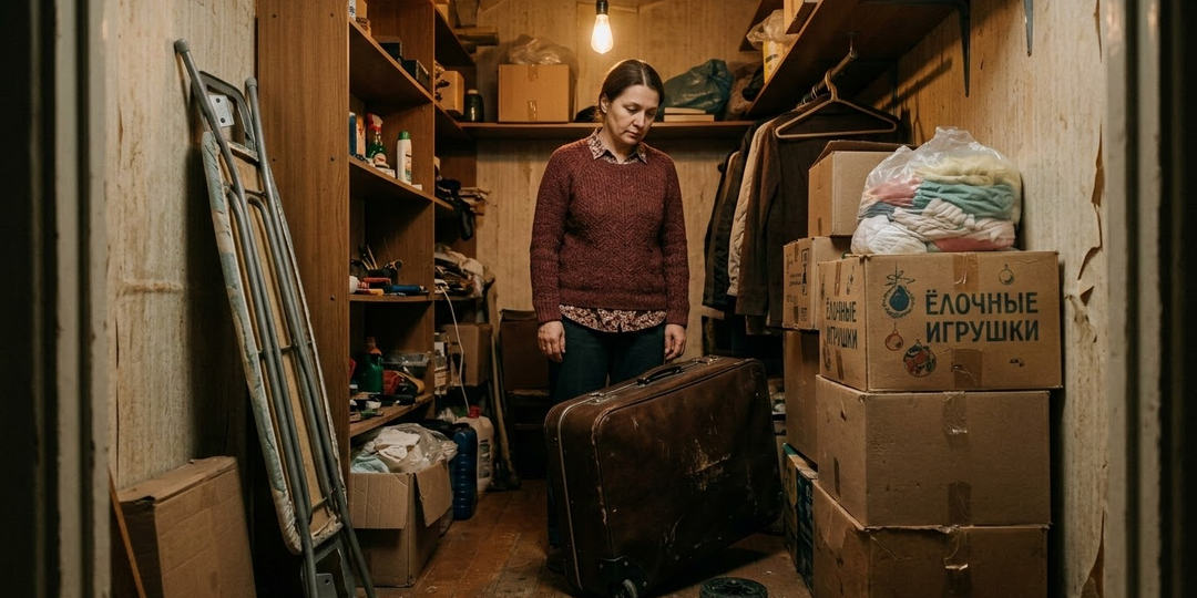 Подруга попросила подержать у себя чемодан. Неделю. Прошло три года, она так и не вернулась