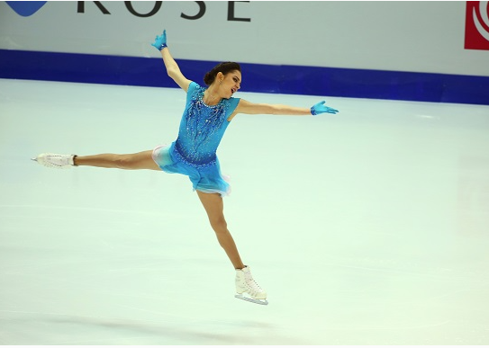Евгения Медведева (Россия) на финале Гран-при по фигурному катанию 2016г. Золото