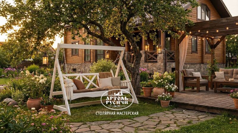 Качели садовые "Курортные"