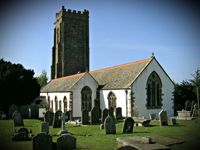 Церковь Святого Декумана в Уотчете, графство Сомерсет, Великобритания