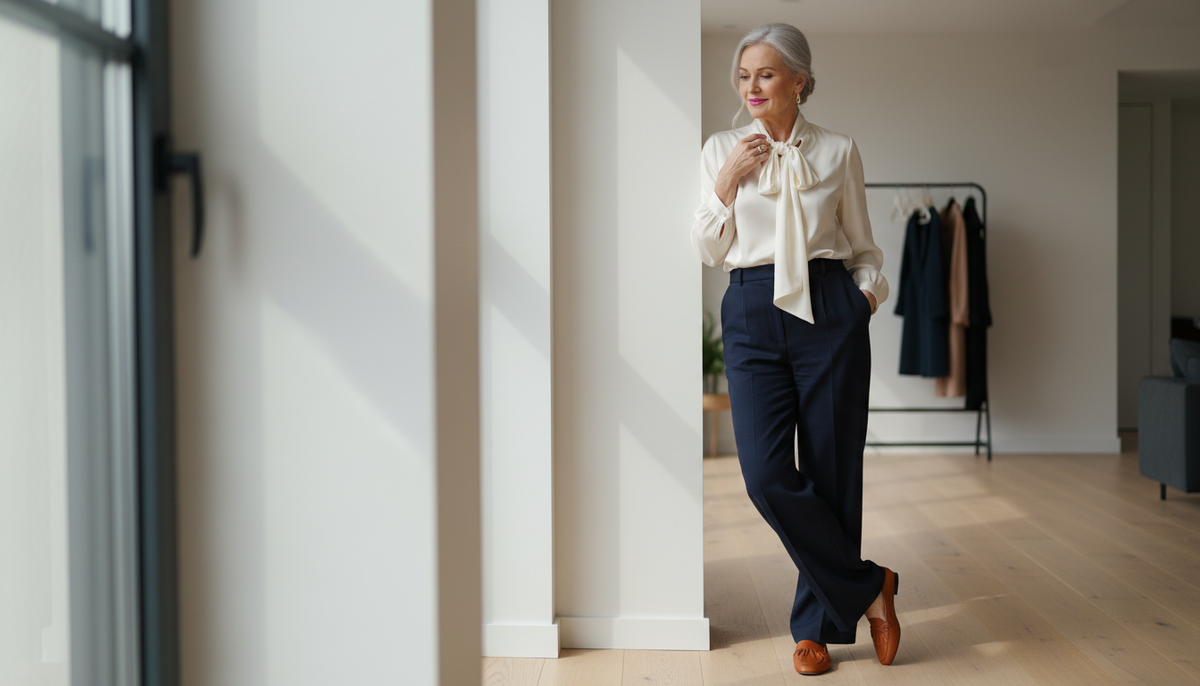 Бант на блузе: тонкая грань между элегантностью и типажом