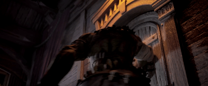 Gif картинка "Рен привела в чувство Стикса"