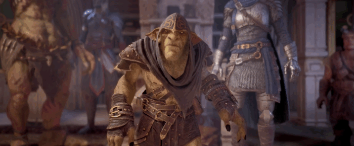 Gif картинка "Стикс проверяет свойства камушка"