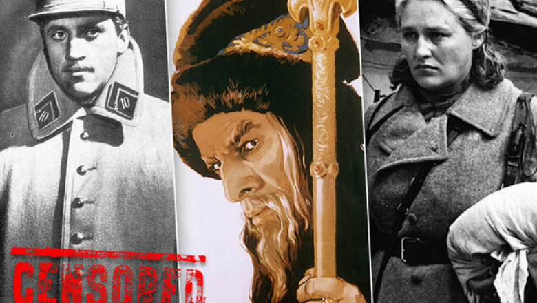 Напомню, что эти фильмы: "Интервенция", вторая серия "Ивана Грозного" и "Комиссар" тоже были отлучены от экрана бдительныыми хранителями. И???