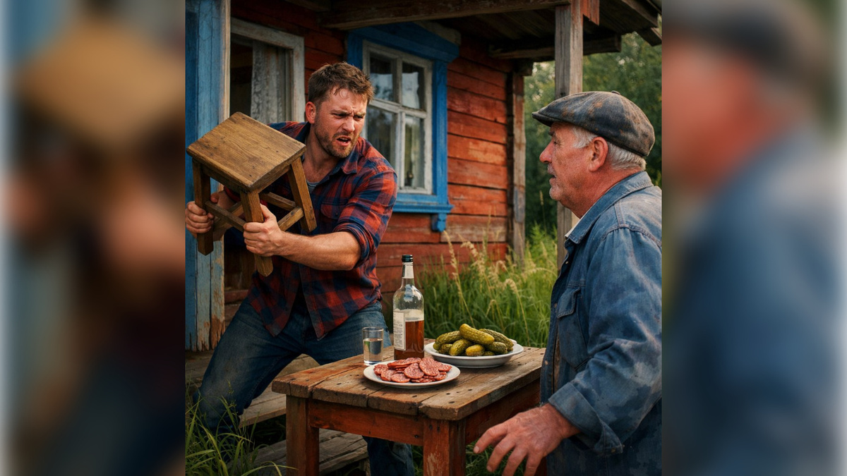    Зять ударил тестя по голове табуретом и получил 3,5 года колонии