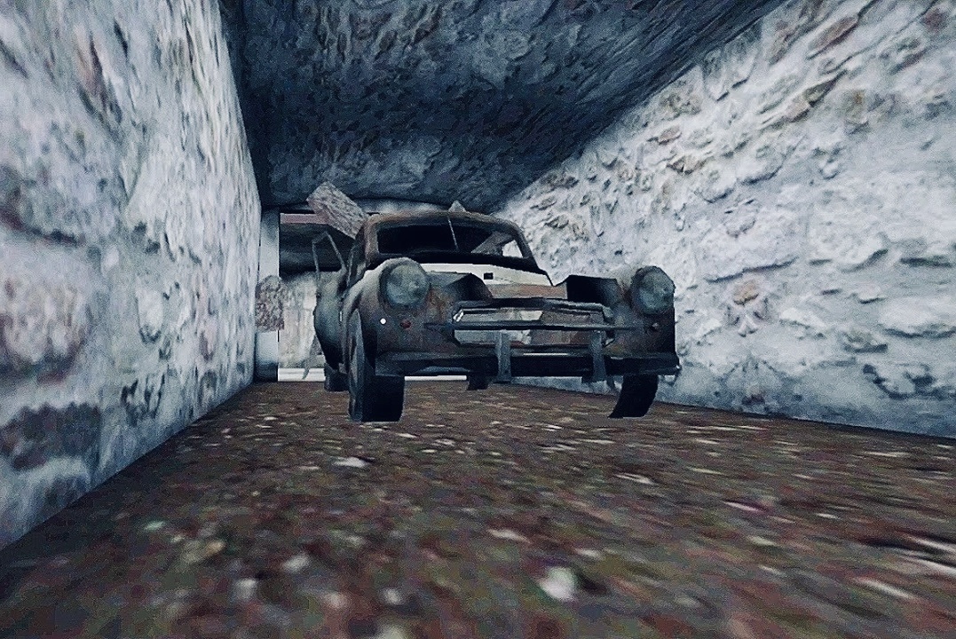 (Заставка побега на машине)