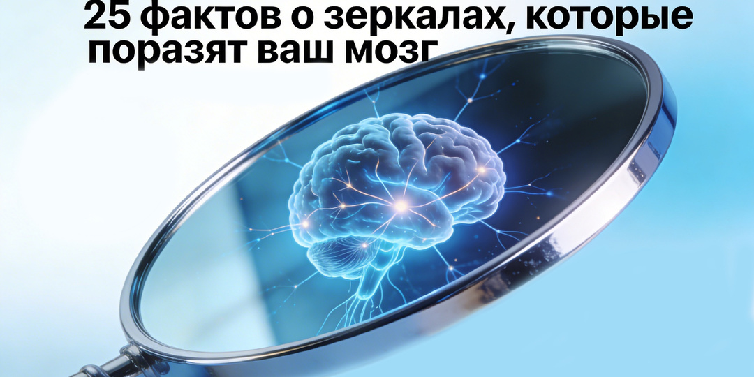 25 фактов о зеркалах, которые поразят ваш мозг.