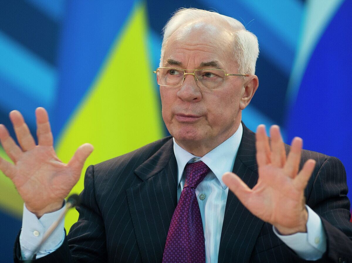    Премьер-министр Украины Николай Азаров © РИА Новости . Сергей Гунеев