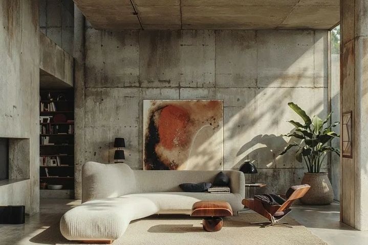 Дизайн в стиле брутализм