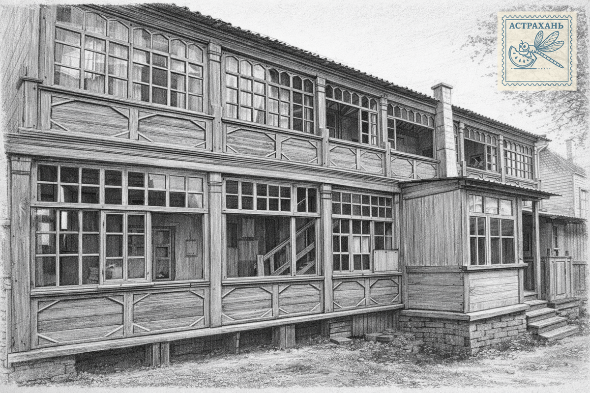 Внутренний двор доходного комплекса (Советский переулок, 6 - до революции эта улочка называлась Полицейским переулком)