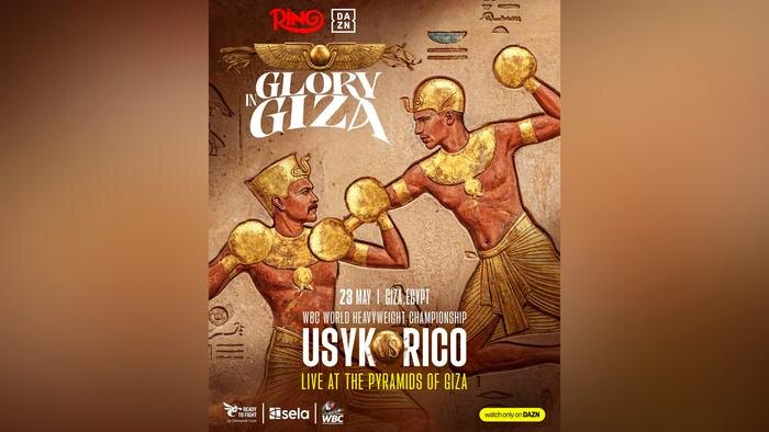 Анонс боя Усика и Верхувена. Фото © The Ring