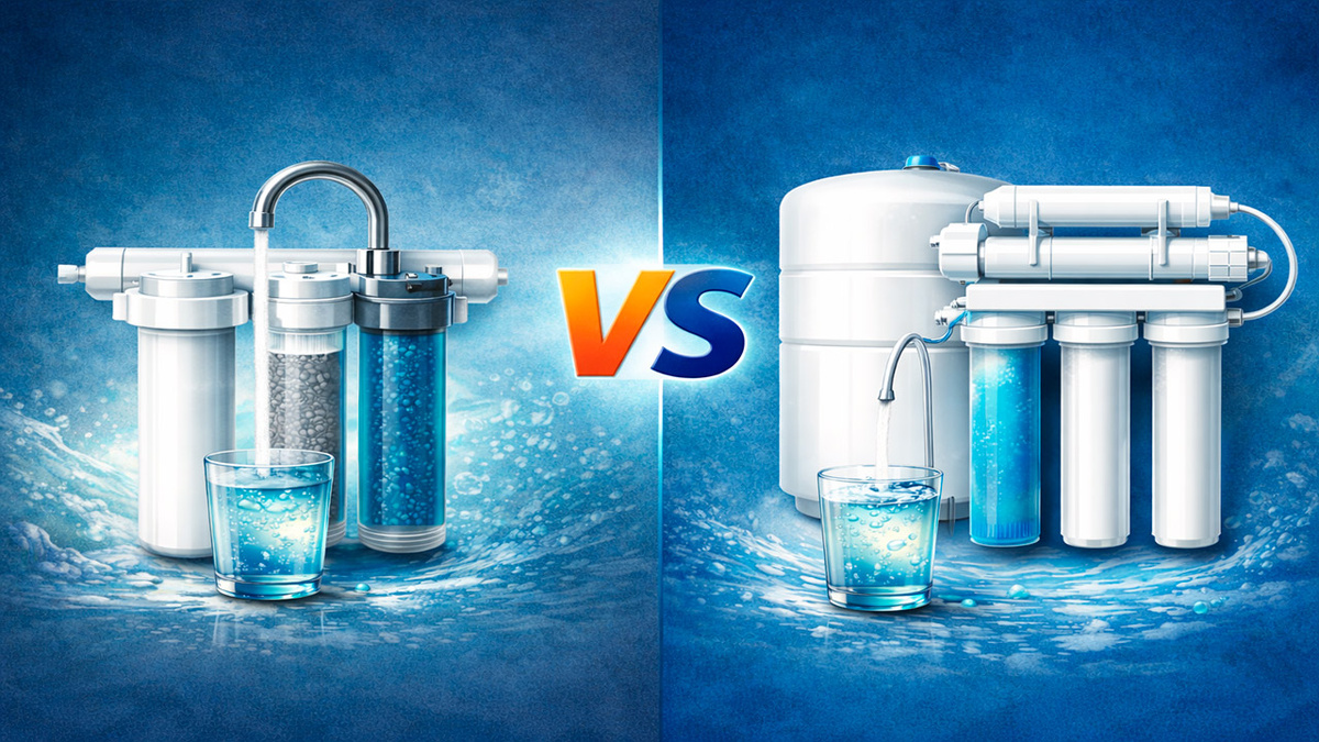 ПРОТОЧНЫЙ ФИЛЬТР ИЛИ ОБРАТНЫЙ ОСМОС: ЧТО ВЫБРАТЬ ПОД МОЙКУ И НЕ ПОЖАЛЕТЬ