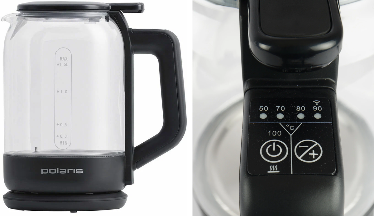 POLARIS Чайник Polaris PWK 1712CGLD WIFI IQ Home