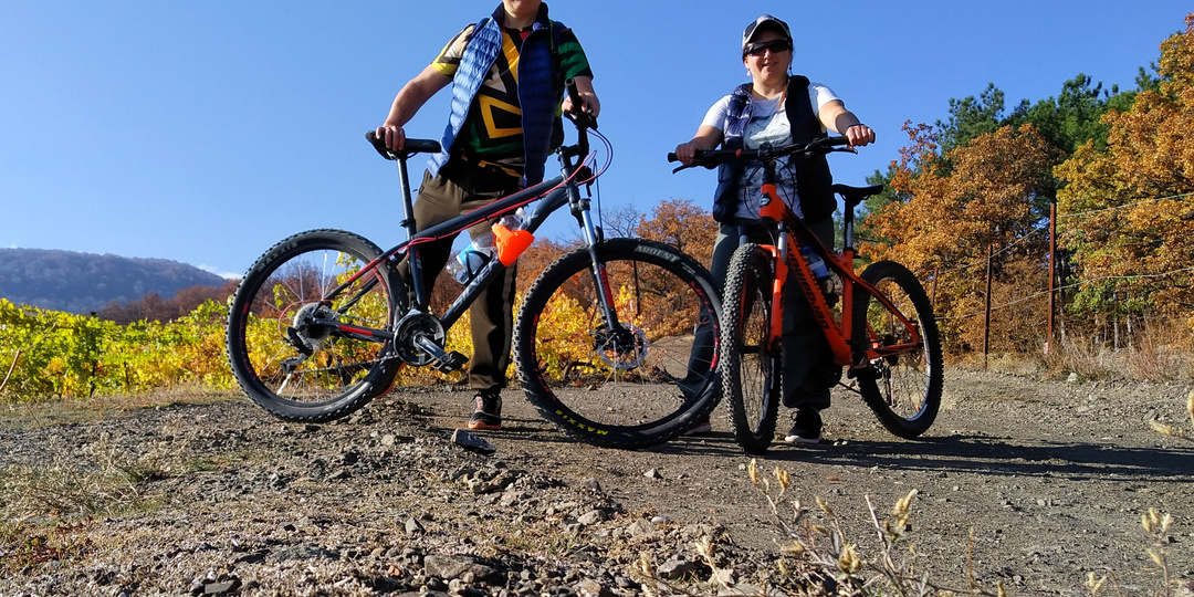 Первый раз на велосипеде в Крыму. Источник Ай-Йори