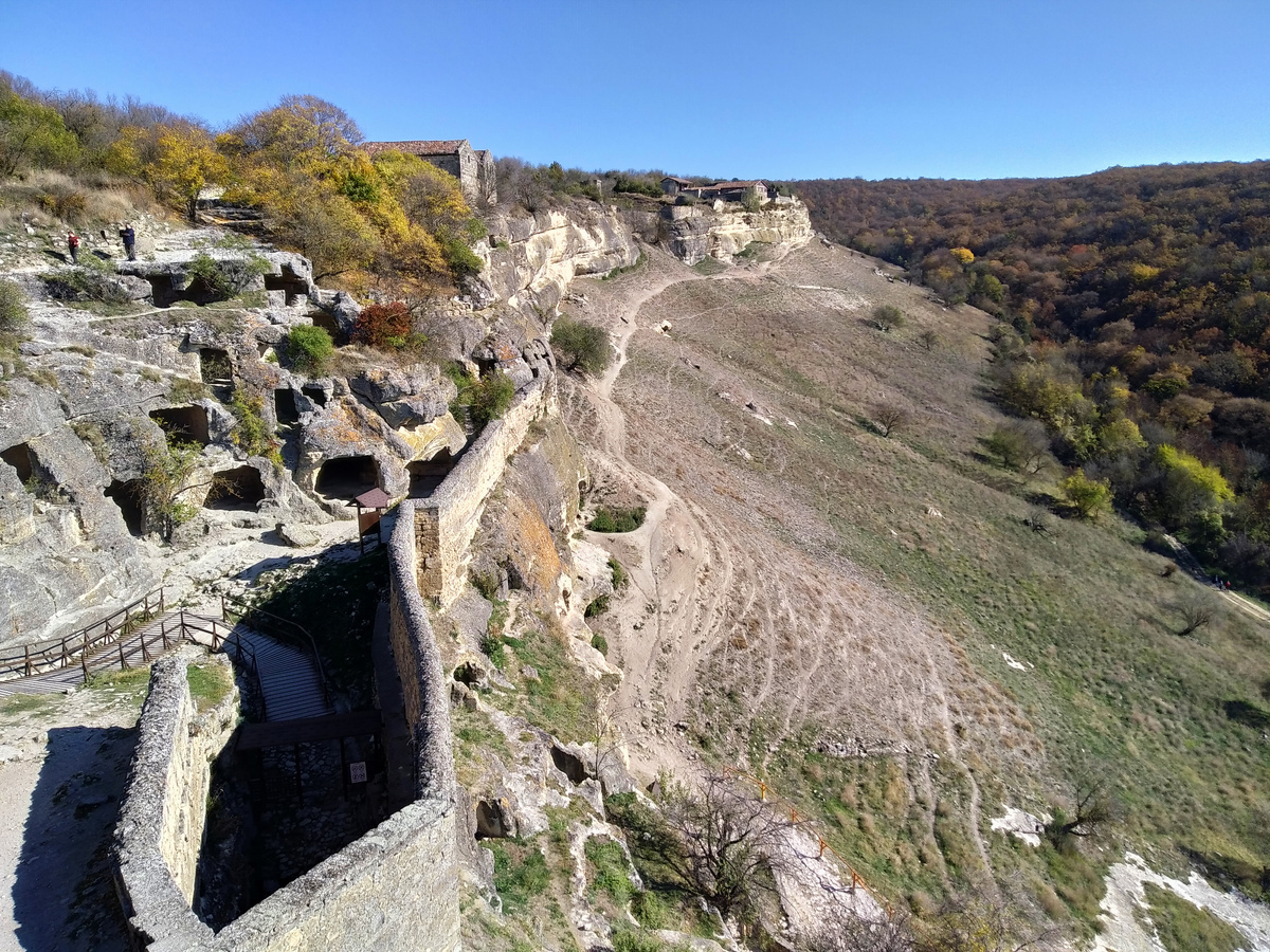 Крепость Чуфут-Кале в Крыму