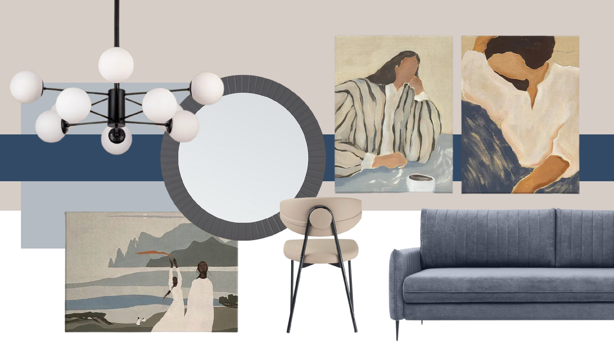 Листайте галерею! Такую визуализацию я предложила клиентке, коллаж прогнала через специальный 3д-бот