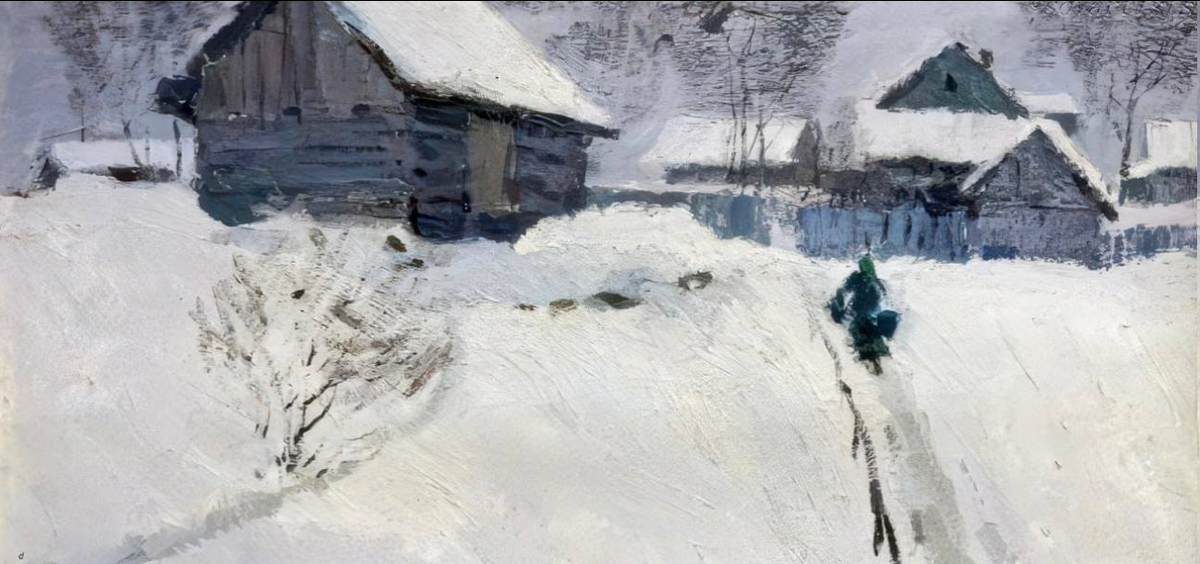 Сергей Лывин. «Зимка». 1953