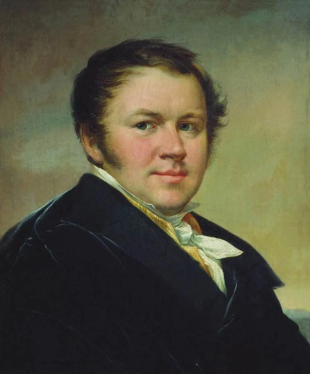 Автопортрет. 1824 год.