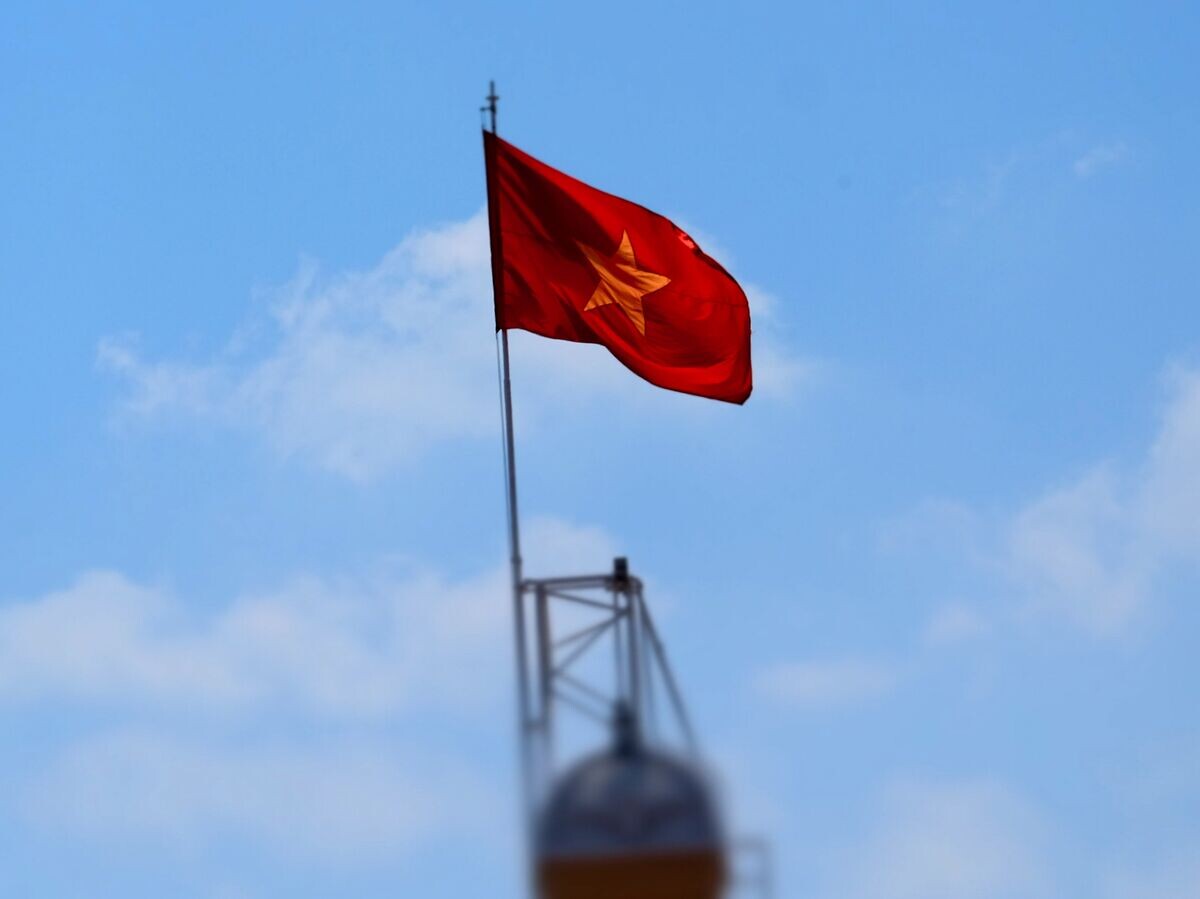    Флаг Вьетнама в Хошимине | © РИА Новости / Александр Вильф