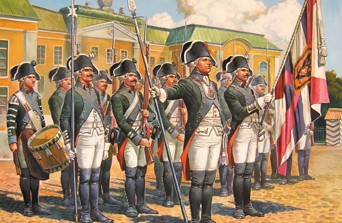 «Гатчинские войска» Павла I.