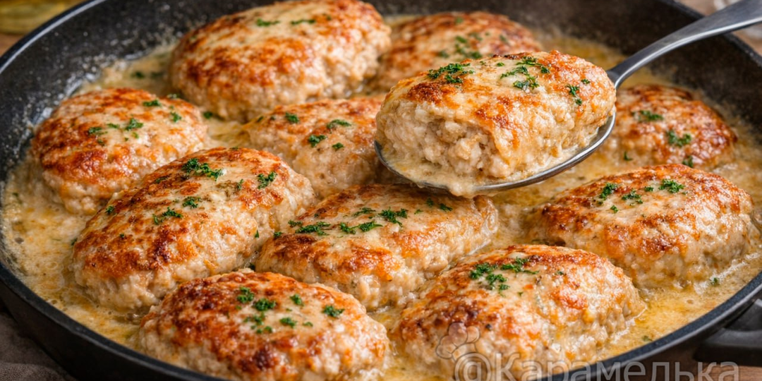 Куриные котлеты «Птичье молоко» — те самые, которые получаются особенно нежными и сочными